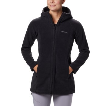 Columbia Hoodie Dames, Benton Springs II Long Zwart, 41XGUTKRY